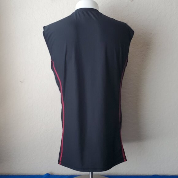 Devops Men's Muscle Shirt Sleeveless Gym Workout Tank Top Black Size 2XL - Picture 6 of 6